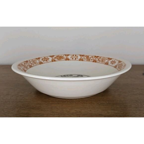 Vintage Royal China Co. Garden Classics TACO SALAD Serving Bowl Made In USA - Picture 2 of 9